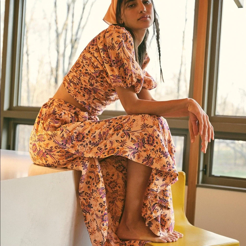 Free People Floral Set - Picture 1 of 9